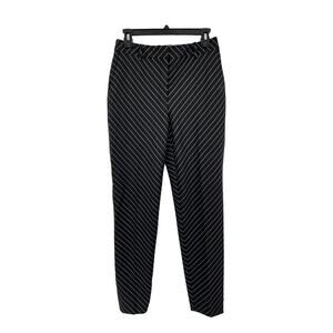 BOSS Hugo Boss pants Tamata Stripe Stretch Wool Ankle size 4